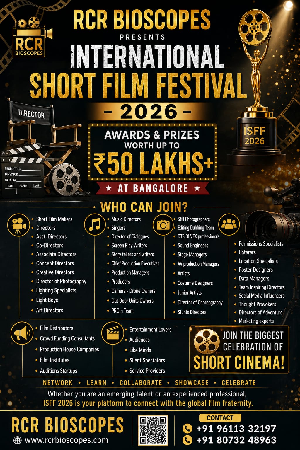 Festival participants and creative professionals